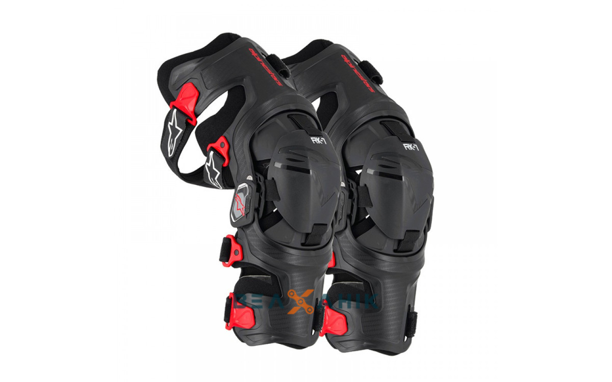 Мотонаколінники ALPINESTARS RK-7 Plasma Black/Red [L], фото 1