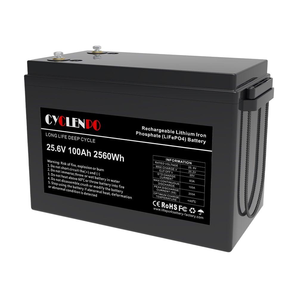 Акумуляторна батарея літій-залізо-фосфатна 25.6В 100Аг Cyclen 25.6V 100AH LiFePo4 (44-00080)