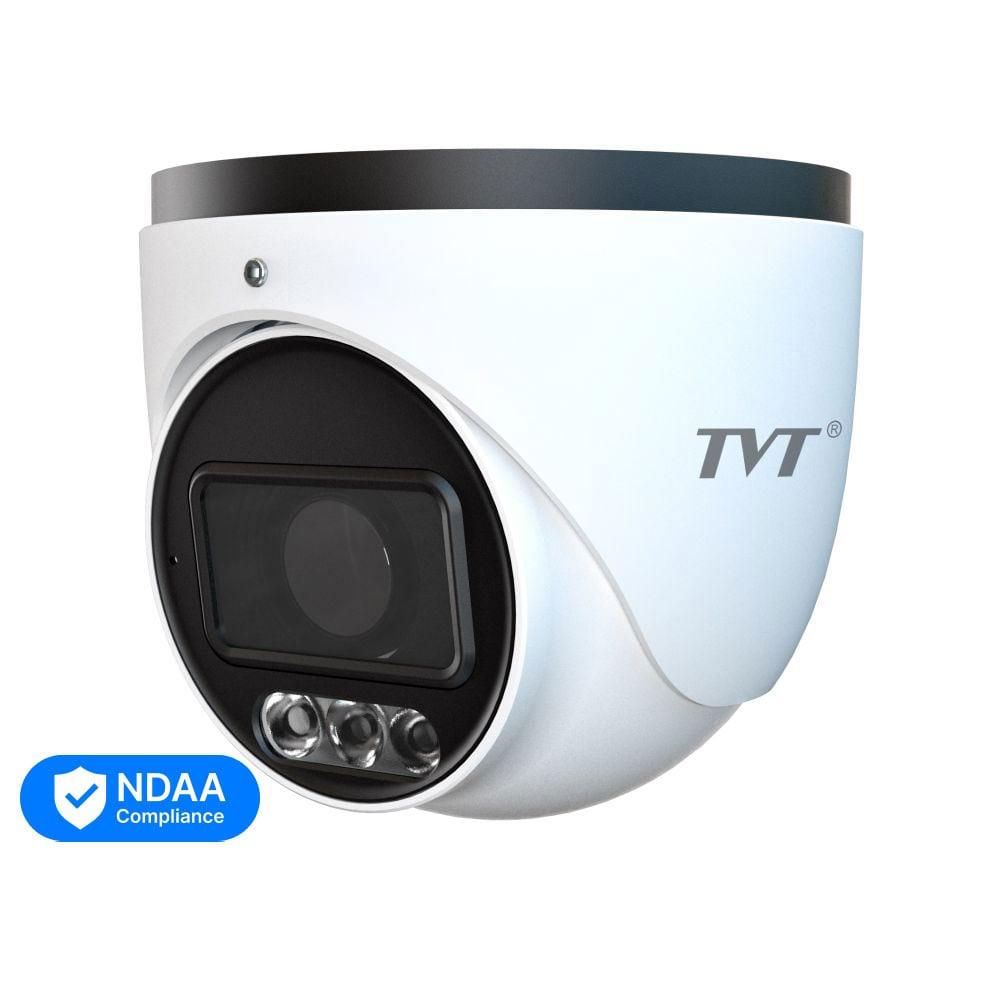 IP-відеокамера 4Mp TVT TD-9545S4-C(D/AZ/PE/AW3) White f=2.8-12mm, ІЧ+LED-підсвічування, з мікрофоном (77-00372)