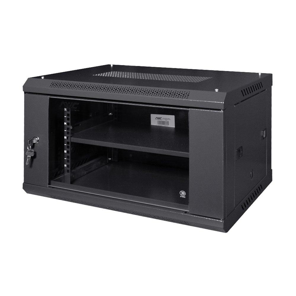 Комутаційна шафа NVC-6U/600x450x350 Black (25-00067)