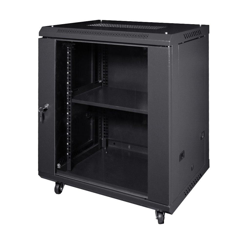 Коммутационный шкаф NVC-12U/600x450x640 Black (25-00071)