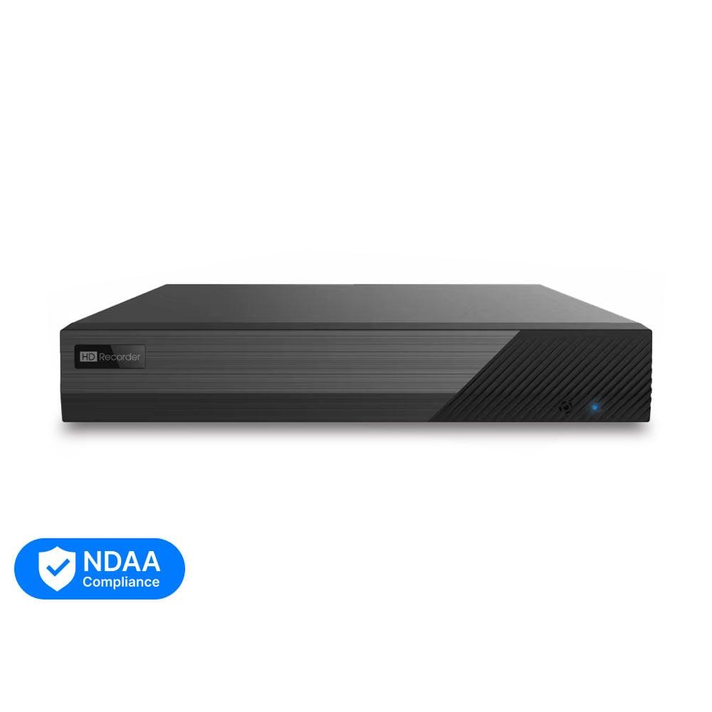 IP-відеореєстратор 4-канальний 8Mp TVT TD-3004H1-B1-B (77-00392)