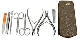 Манікюрний набір SPL 77601AT 8 предметів "Оливкова змія", фото 4