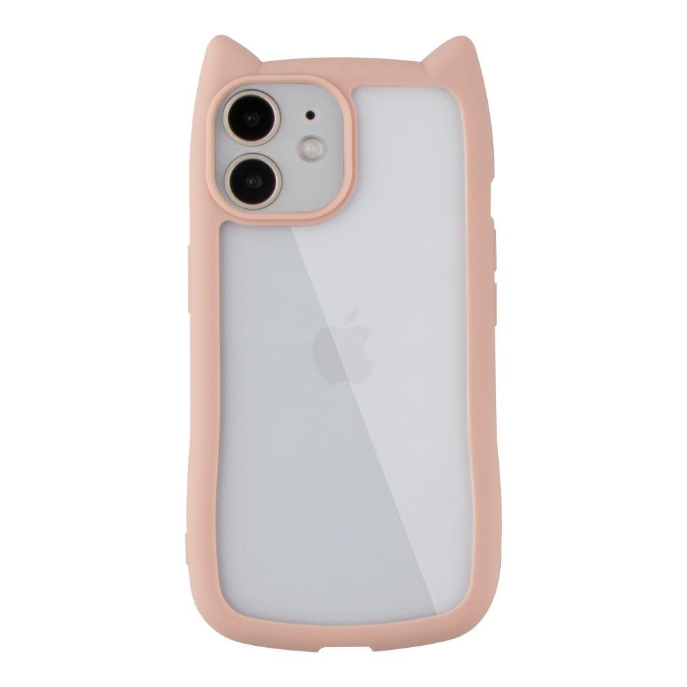Чехол TPU+PC Cat Ears Case для iPhone 12/12 Pro Цвет Pink, фото 1