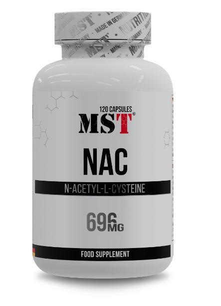 Харчова добавка MST® NAC N-Acety-L-Cystein 120 капсул, фото 1