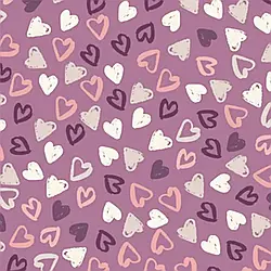 Пакувальний папір 0,7*1 м "Серця6"