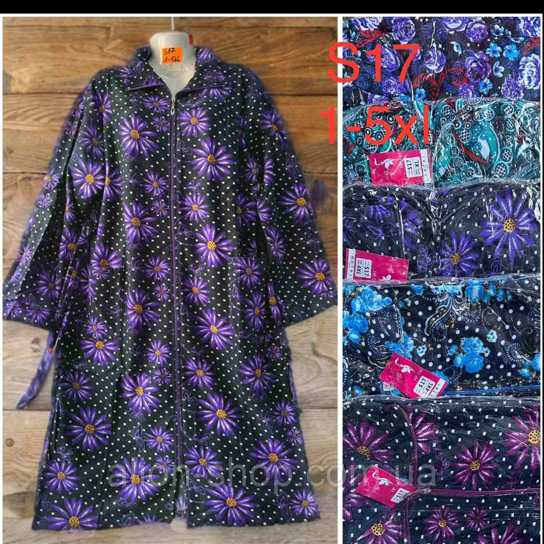 Жіночий халат оптом 48-58 новинка 2025, фото 1