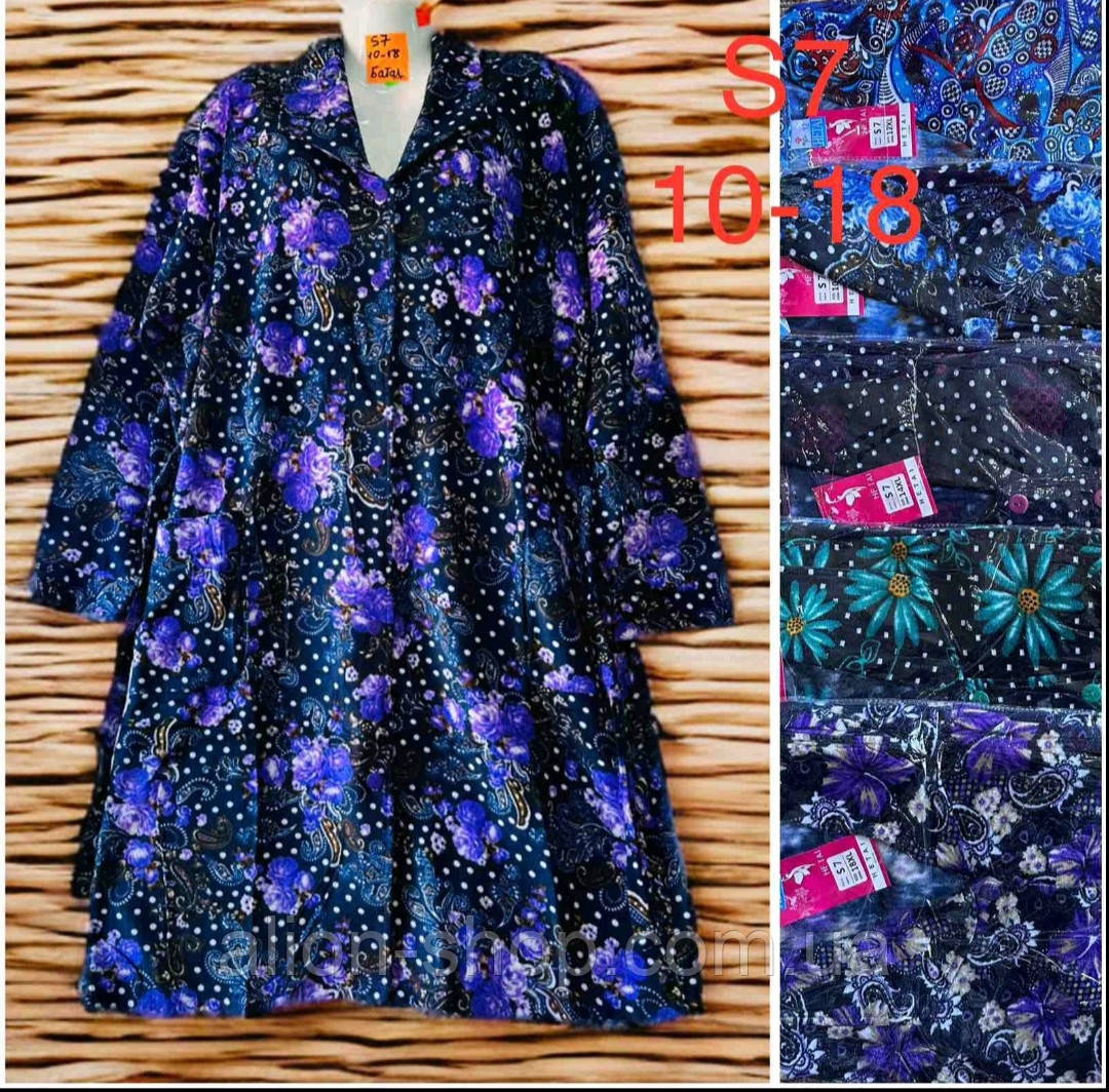 Жіночий халат оптом 58-66 батал новинка 2025, фото 1