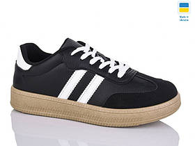 Жіночі кросівки в чорному кольорі