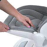 Заколисуючий центр шезлонг Mastela (москітна сітка, музика, поворот 360, таймер, 3 швидкості) 8966, фото 8