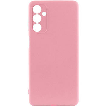 Чохол TPU GETMAN Liquid Silk Full Camera для Samsung Galaxy A17 5G Pink