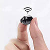 Комплект 2шт  Міні Wi-Fi камера з віддаленим доступом та нічною зйомкою 1080P, X5 Mini / Портативна вайфай камера, фото 4