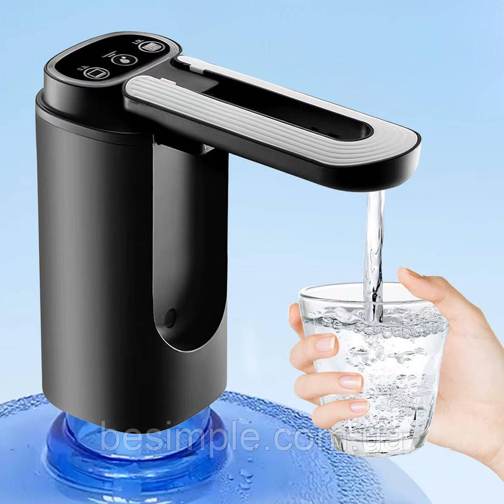 Автоматичний диспенсер для води, від USB, XL-1286 / Електрична помпа / Акумуляторна електропомпа, фото 1