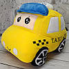 Плед-іграшка Автомобіль таксі, FA63 / Плюшева іграшка плед / М'яка іграшка з пледом, фото 2
