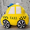 Плед-іграшка Автомобіль таксі, FA63 / Плюшева іграшка плед / М'яка іграшка з пледом, фото 6