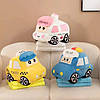 Плед-іграшка Автомобіль таксі, FA63 / Плюшева іграшка плед / М'яка іграшка з пледом, фото 8
