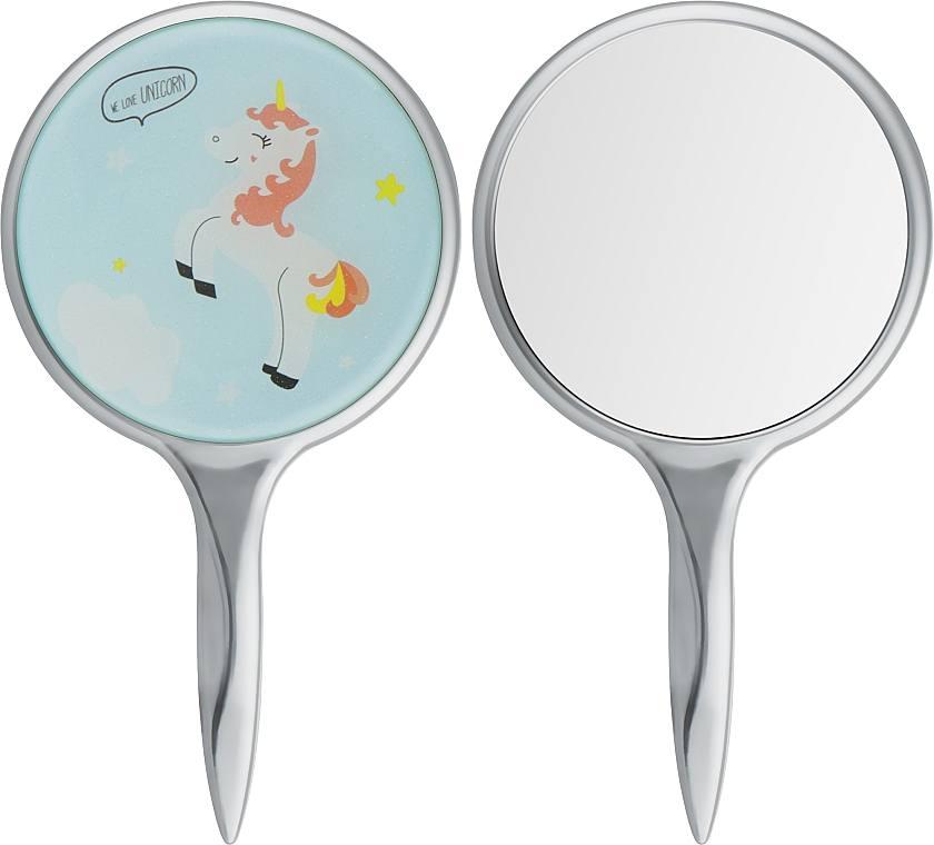 Дзеркальце з ручкою Єдинороги, рандомний дизайн, фото 1