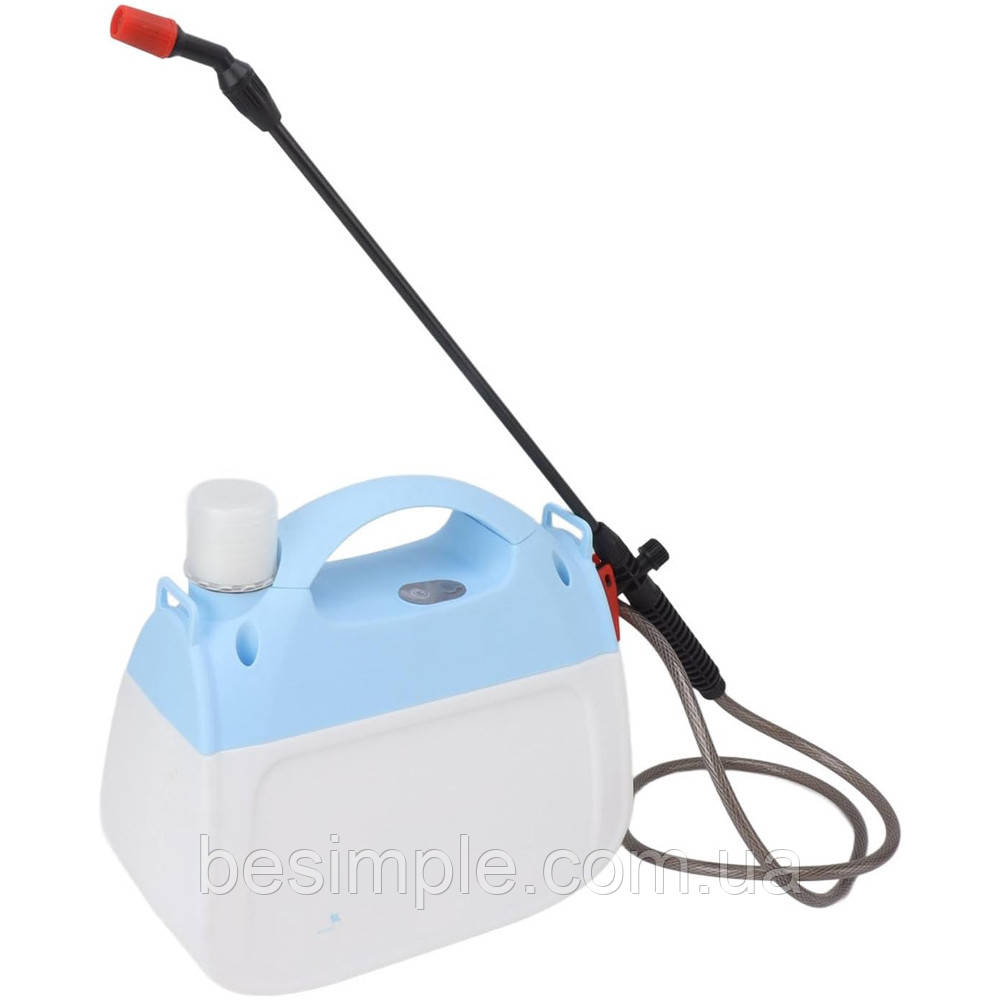 Акумуляторний обприскувач 5л, 2600мА, USB, KY-5L2600 / Електрообприскувач / Садовий розпилювач, фото 1
