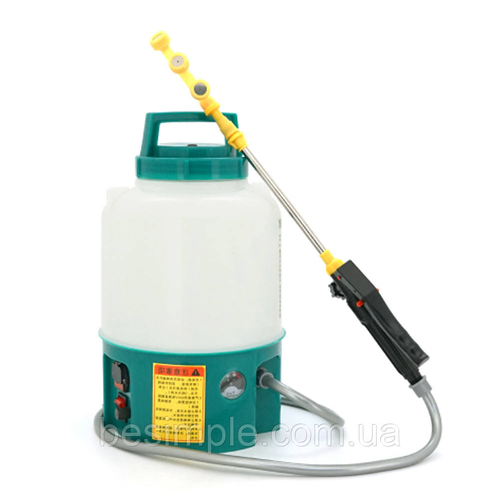 Акумуляторний обприскувач 5л, 4А, KY-5L4A / Садовий розпилювач / Електрообприскувач, фото 1