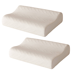 2 шт Ортопедична подушка для сну 50х30х9см / Анатомічна подушка для шиї / Подушка з ефектом пам'яті