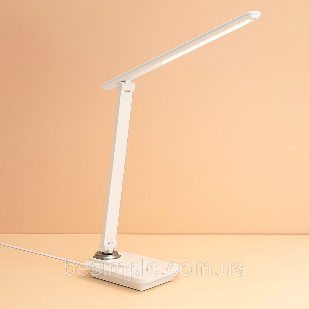 Настільна LED-лампа від мережі, 5 Вт, 380 Лм, HX12 / Світлодіодний світильник / Лампа для читання, фото 1
