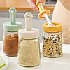 Набір прозорих баночок для спецій 3 шт, Spice Tin / Органайзер для приправ / Баночка для приправ, фото 6
