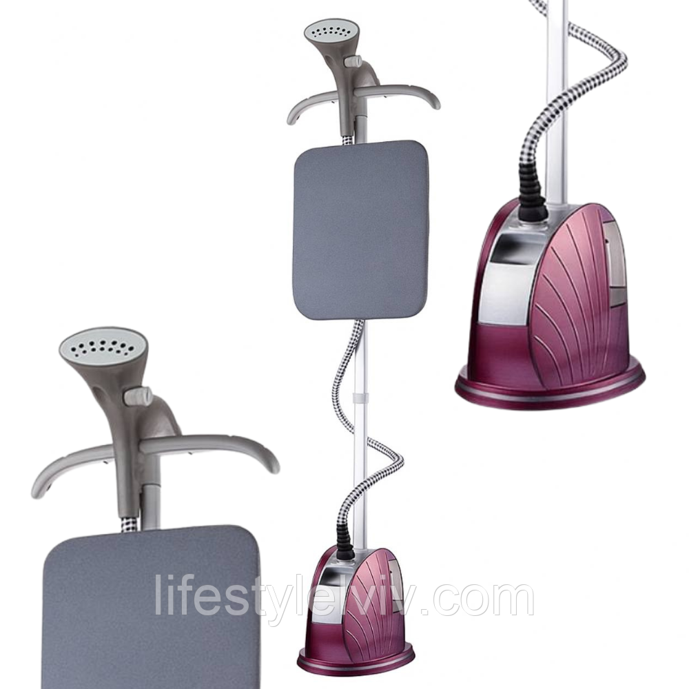 Вертикальний відпарювач від мережі  3500W, 2.5л, ZP-132 / Праска-відпарювач / Ручна праска / Вертикальна праска, фото 1