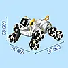Інтерактивна робот собака на радіокеруванні з музикою 27×17×19см + Пульт та браслет / Трюковий собака-робот, фото 6