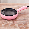 Міні-сковорода з антипригарним покриттям, рожева, 350 Вт, 33393 / Электросковорода / Сковорода електрична, фото 4