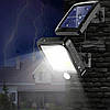 Вуличний світильник на сонячній батареї, 800 мАг, 1400лм, 2СОВ SL-F98 / Прожектор з датчиком руху, фото 2