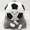 Мʼяка іграшка-плед Футбольний мʼяч 160*110 см / Іграшка трансформер / Плед у вигляді іграшки / Іграшка подушка, фото 4