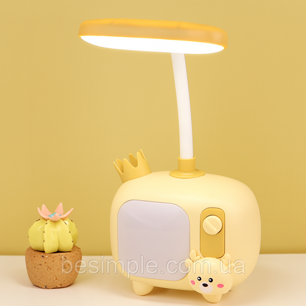 Настільна світлодіодна лампа від USB, AB-TD87 / Лампа нічник, фото 1