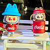1шт Брелок игрушка Лабубу Coca-Cola, Дизайн рандом / Игрушка-брелок лабубу / Фигурка-брелок лабубу, фото 7