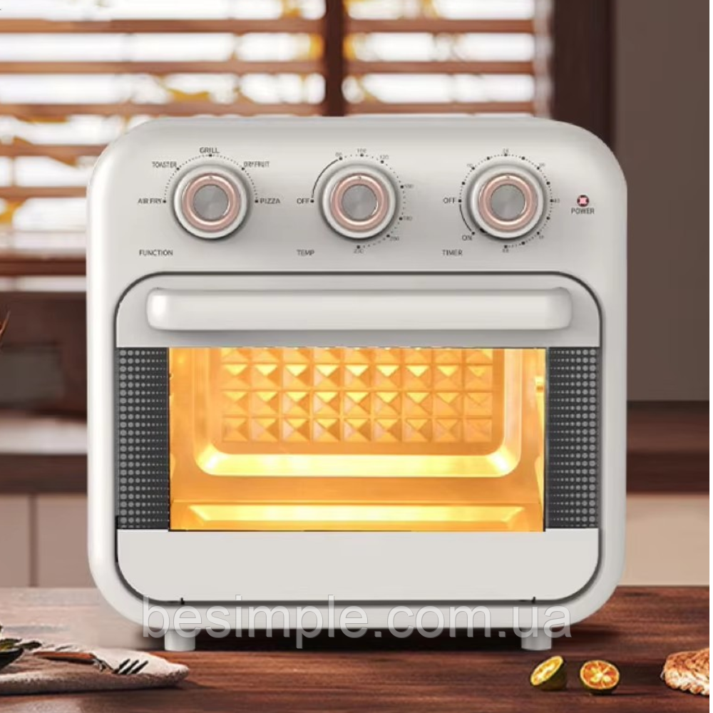 Аерофритюрниця + міні-піч 1800Вт, 18 л, SK-10002 / Мультипечь / Мультипечь-аэрогриль, фото 1