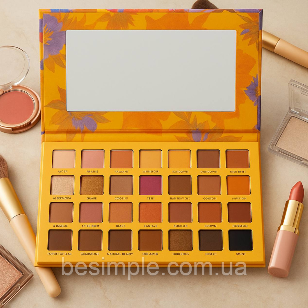 Набір тіней для макіяжу 32 кольори, 5032 / Тіні для візажу / Тіні для очей / Професійна палетка тіней, фото 1