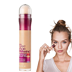 Консилер для обличчя з аплікатором, Instant Eraser Age Rewind / Зволожуючий крем-консилер / Коректор для обличчя