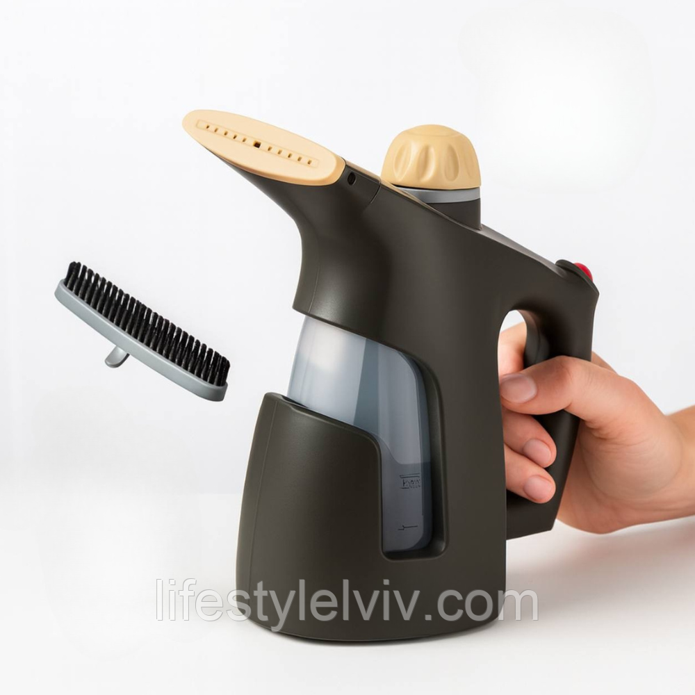 Ручний відпарювач для одягу 800Вт, 200мл, MS 1161BR / Відпарювач вертикальний / Вертикальна парова праска, фото 1