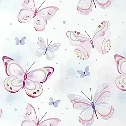 Пакувальний папір 0,7*1 м "Метелики"