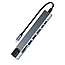 Універсальний USB-C хаб 8 в 1, USB 3.0 / Хаб для ноутбука / Багатофункціональний концентратор для ноутбука, фото 3