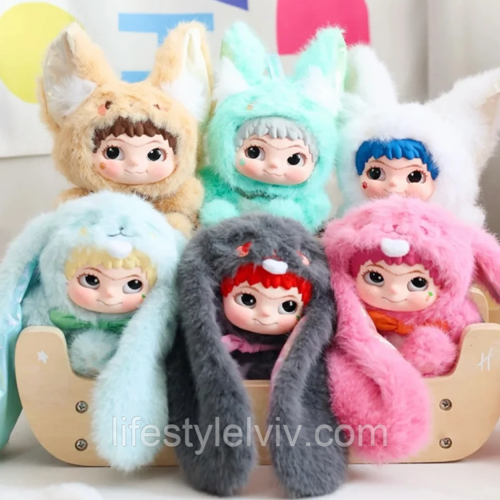 Іграшка-брелок Вакуку в костюмах тварин, 25см, Сюрприз / Wakuku / Фігурка-брелок / М'яка іграшка Вакуку, фото 1