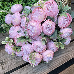 Штучна півонія Букет 30 см