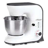 Міксер планетарний з чашею Maestro MR-559-WHITE, 1000 Вт, тістоміс для тіста та збивання кремів