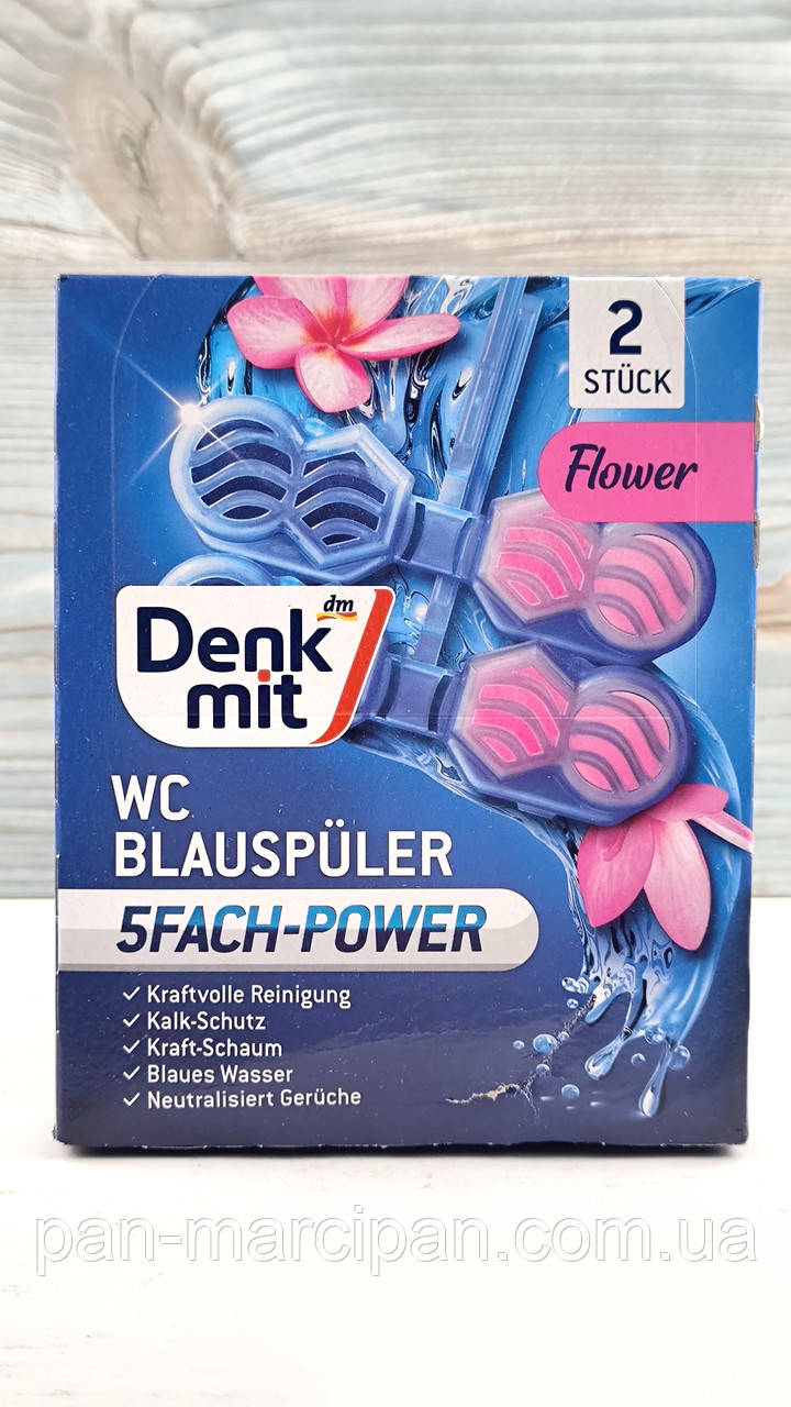 Туалетний блок DM WC Blauspuler Flower 2 шт., фото 1
