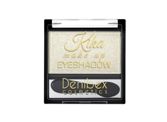 Тіні для повік одинарні Kika KT-01 №02 мат. світло-сірі, фото 1