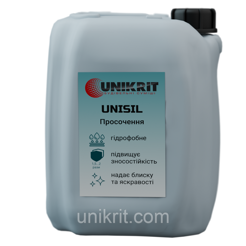 Просочення-зміцнювач UNIKRIT UNISIL 20кг, фото 1