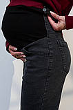 Джинси для вагітних Leyton DM-35.031 темно-сірі, фото 6
