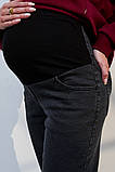 Джинси для вагітних Leyton DM-35.031 темно-сірі, фото 9