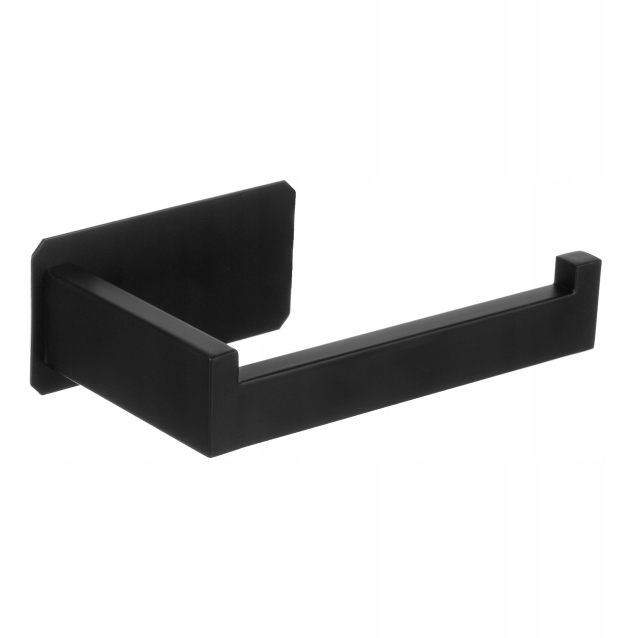 Металевий утримувач для туалетного паперу в стилі лофт Ruhhy для настінного монтажу на стрічці Чорний (25067)