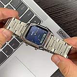 Чоловічий годинник Skmei 1220SIBU Silver-Blue, фото 4
