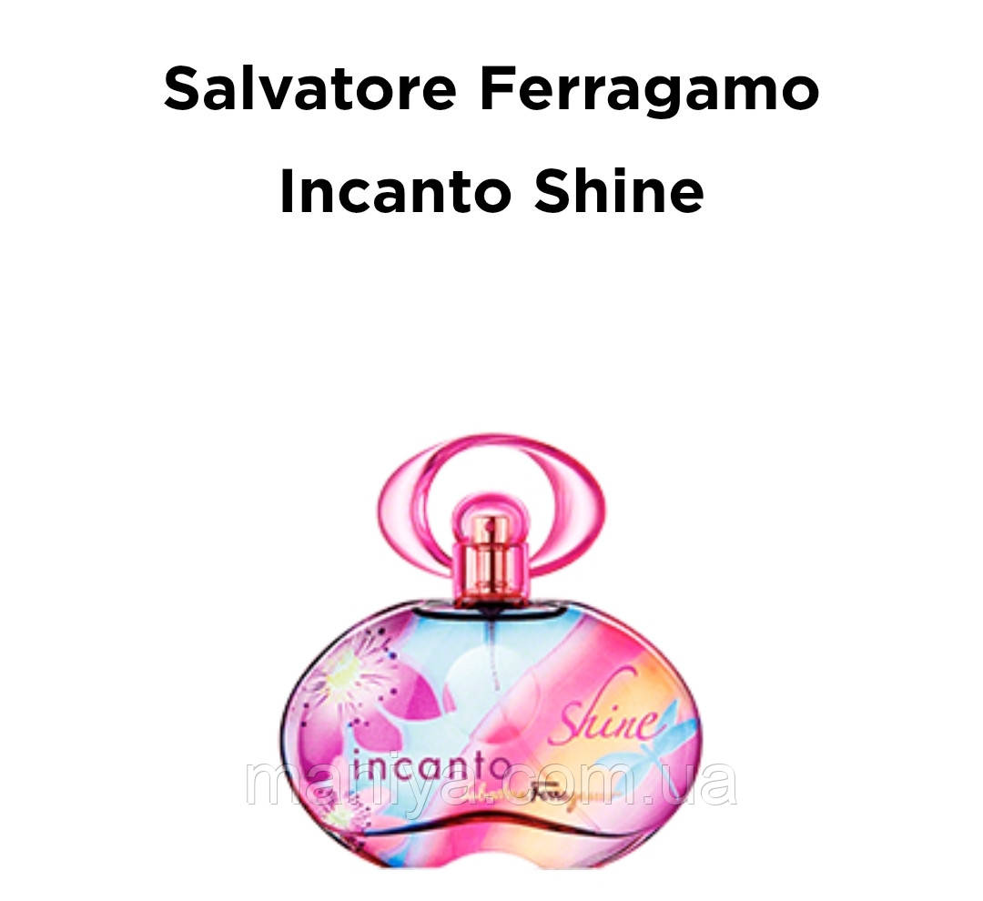 Якісний аналог Жіночі парфуми Salvatore Ferragamo Incanto Shine 15мл, фото 1